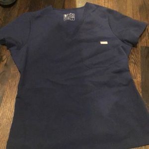 Figs navy blue scrubs